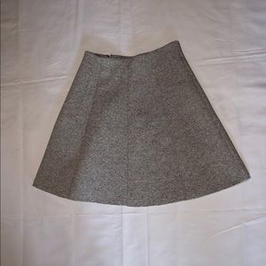 Gray skirt, size medium, and in great condition